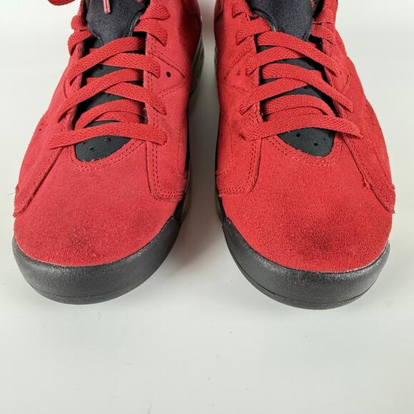 Nike Air Jordan 6 Retro Toro Bravo Sneakers Men's 9.5 Red Black CT8529-600 - Picture 4 of 11